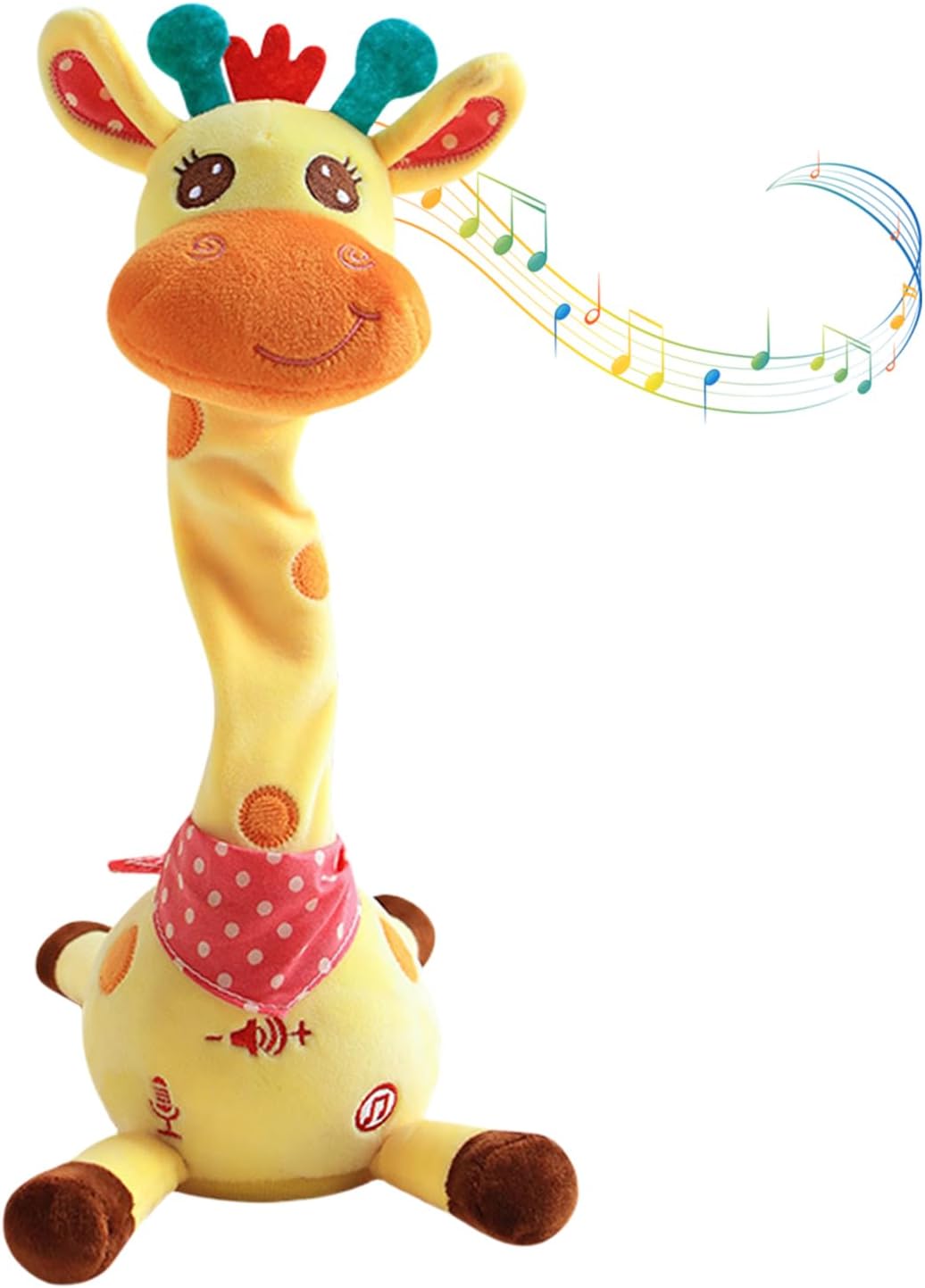 🎵 Musical Dancing Giraffe Toy 🦒 | Sings, Dances, and Repeats What You Say | Interactive Plush Toy for Kids