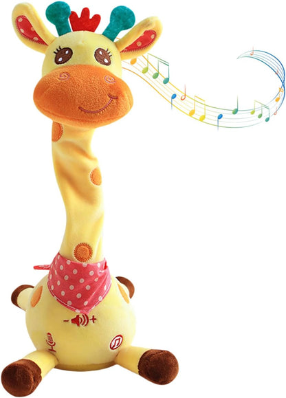 🎵 Musical Dancing Giraffe Toy 🦒 | Sings, Dances, and Repeats What You Say | Interactive Plush Toy for Kids