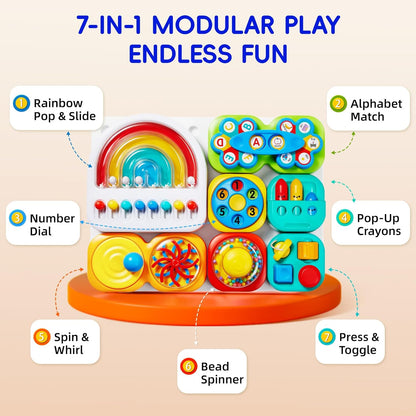 Nevva Detachable and Assembleable Educational Sensory Toy