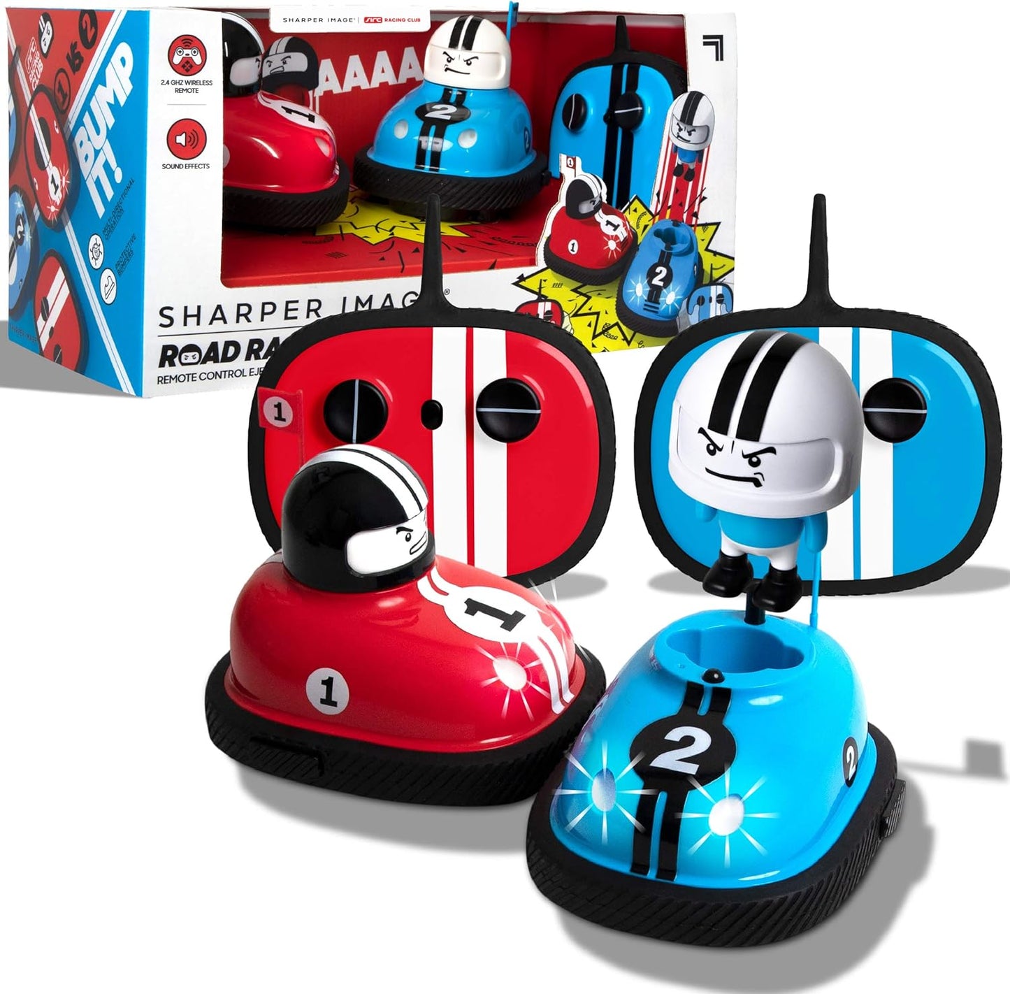 🔥 ¡Máxima diversión en batallas de coches RC! Coches de choque Road Rage con un diseño más impactante 🚗💥 Acción cara a cara para 2 jugadores: ¡Choca, gira y gana! 🏁 Regalo perfecto para niños 🎮