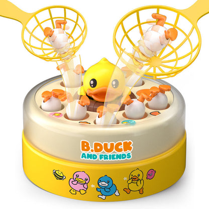 Juego de mesa B.Duck Bounce & Catch 🎯 | Divertido juego familiar para niños de 3 a 8 años | Idea de regalo para cumpleaños y fiestas