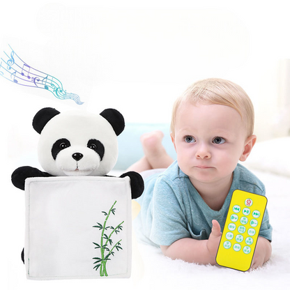 Osito de peluche Peek-A-Boo 🧸 | Peluche animado y adorable para bebés y recién nacidos